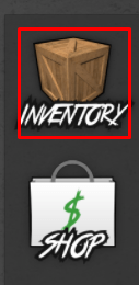 KMM Inventory crate button on the left side of the HUD